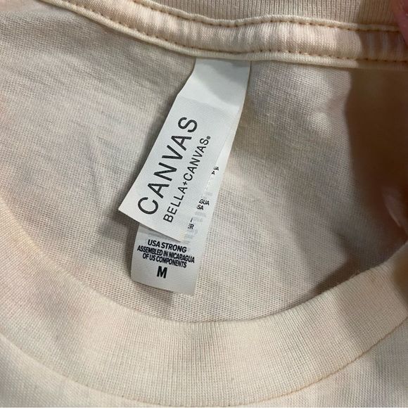 Bleached Vintage Boyfriend Tee Pink Armadillos - Picture 6 of 9